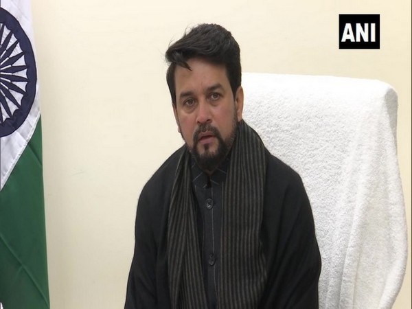 Union Minister of State (MoS) for Finance and Corporate Affairs Anurag Thakur. (Photo/ANI)