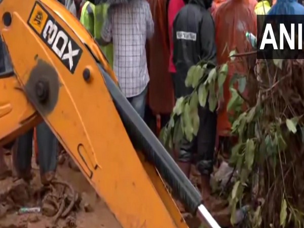 Visuals from the rescue operations in Wayanad. (Photo/ANI)