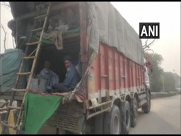 The vehicle in which the Sikh devotees were travelling (Photo/ANI)