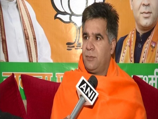 Jammu and Kashmir BJP chief Ravinder Raina speaking to ANI in Jammu on Tuesday. (Photo/ANI)