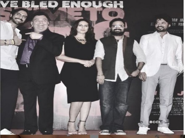 Arjun Rampal with Rishi Kappor and Irrfan Khan among others (Image courtesy: Instagram)