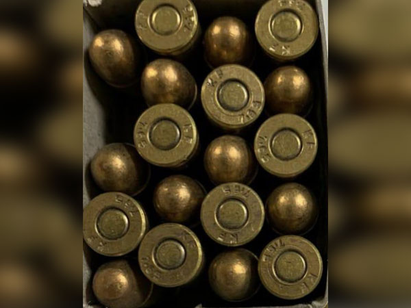 CISF recovers 20 live rounds of 7.65mm calibre at IGI Airport (Photo/ANI)