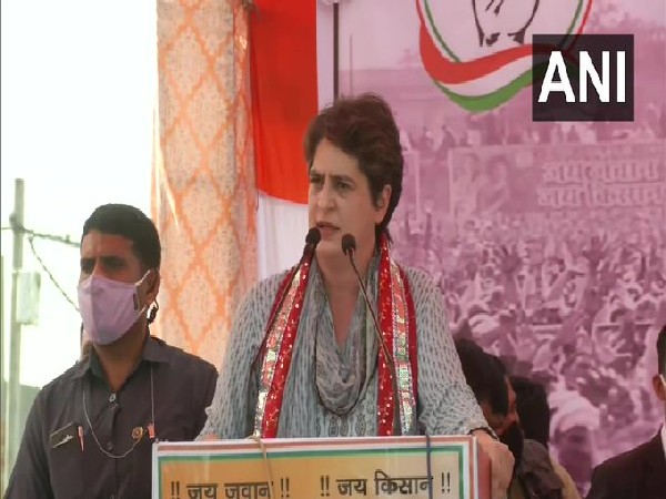 Congress leader Priyanka Gandhi Vadra (file photo/ANI)