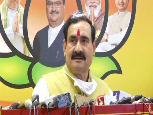 Madhya Pradesh Home Minister Narottam Mishra (Photo:ANI)