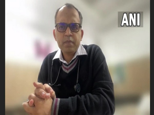 Dr Ashish Khattar, Senior Consultant, Internal Medicine at Delhi's Venkateshwar Hospital (Photo/ANI)