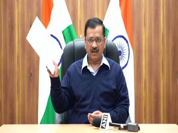 Delhi Chief Minister Arvind Kejriwal addresses a press conference on Wednesday. 