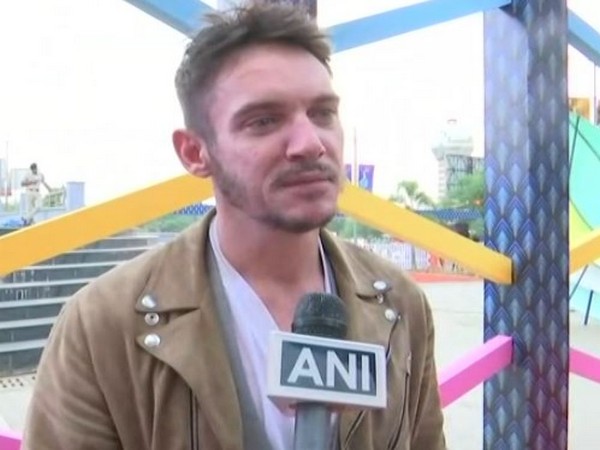 Jonathan Rhys Meyers at the International Film Festival of India at Goa on Wednesday. Photo/ANI