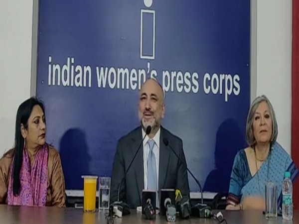  Afghanistan Foreign Minister Mohammad Haneef Atmar speaking at the Indian Women Press Corps on Tuesday.