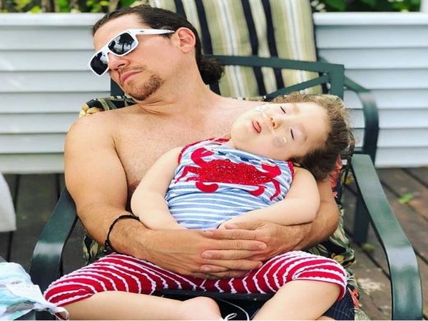 Miguel Cervantes with daughter Adelaideybug (Image Courtesy: Instagram) 