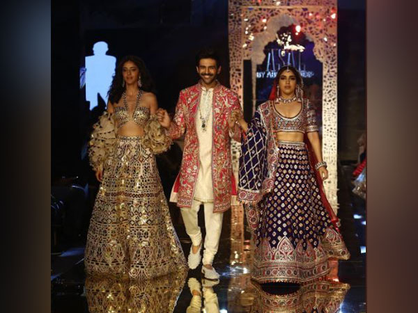 Kartik Aaryan, Bhumi Pednekar and Ananya Panday (Image Courtesy: Twitter)