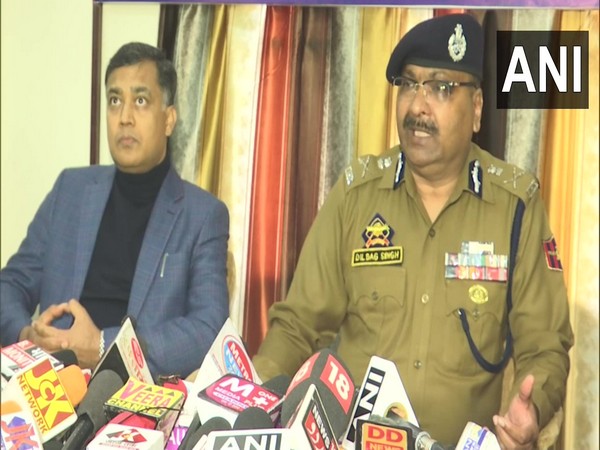Jammu and Kashmir DGP Dilbag Singh (ANI/Photo)