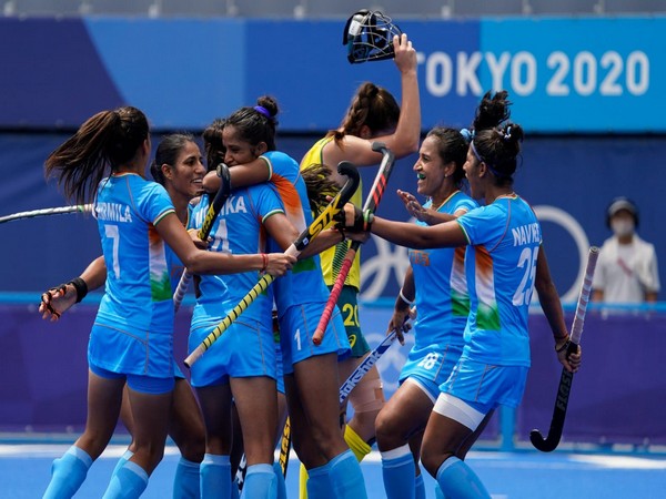 Indian women's hockey team today created history as they qualified for the semi-finals of the Olympics. (Photo Credit: Australia's HC to India Barry O'Farrell Twitter)