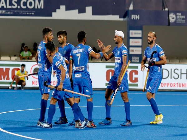 
    India thrash Russia 10-0 in FIH Men's Series Finals
    