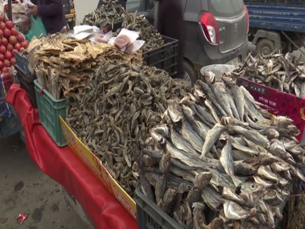 Hogard sold at a Kashmiri market. (ANI/photo)