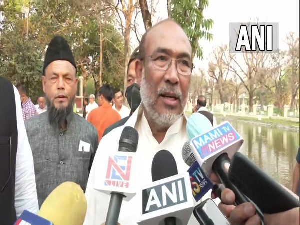 Manipur Chief Minister, N Biren Singh (Photo/ANI)