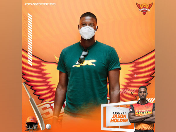 SRH all-rounder Jason Holder (Photo/ SRH Twitter)
