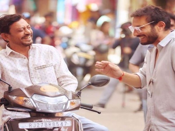 Irrfan Khan and Homi Adajania, Image courtesy: Instagram