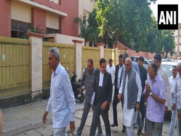 Former Haryana chief minister Bhupinder Singh Hooda going to a CBI special court in Panchkula on Thursday.