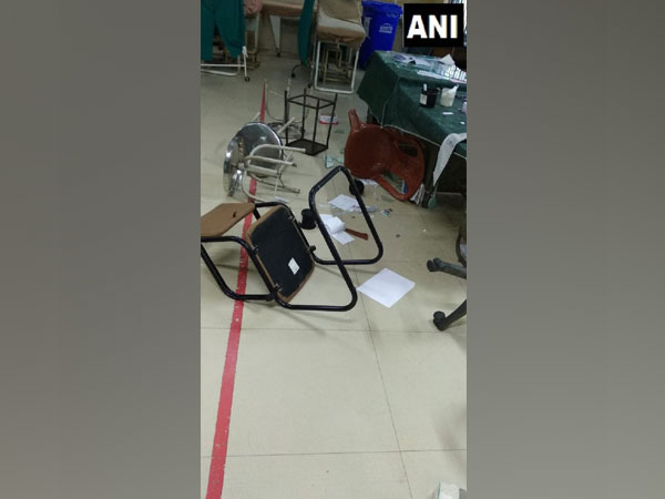 Visual from the hospital. 