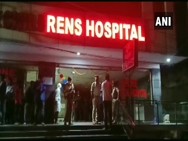 A five-month-old infant died in a fire due to a short circuit at RENS children's hospital on Sunday. Photo/ANI