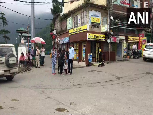 Tourists are not coming out due to the scare of COVID-19 in Mcleod Ganj (Photo/ANI)