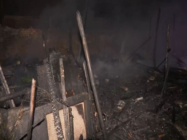 A visual from the site at Delhi's Usmanpur. (Photo/ANI)