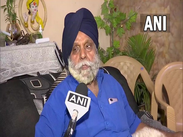 Preetpal Singh Bagga, Tajinder Pal Singh Bagga's father (Photo/ANI)