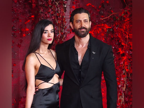 Hrithik Roshan and Saba Azad (ANI Photo)