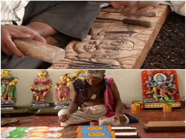 Preparation of making chariots for  Rath Yatra of Lord Jagannatha