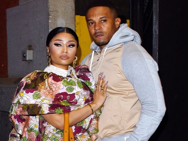 Nicki Minaj with her husband Kenneth Petty (Image source: Instagram)