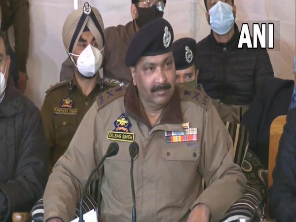 Jammu and Kashmir's Director General of Police, Dilbag Singh (Photo/ANI)
