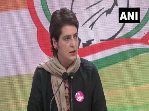 Congress leader Priyanka Gandhi Vadra (Photo/ANI)