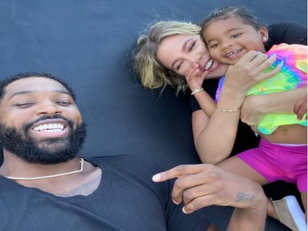 Tristan Thompson with Khloe Kardashian and daughter True Thompson (Image Source: Instagram)