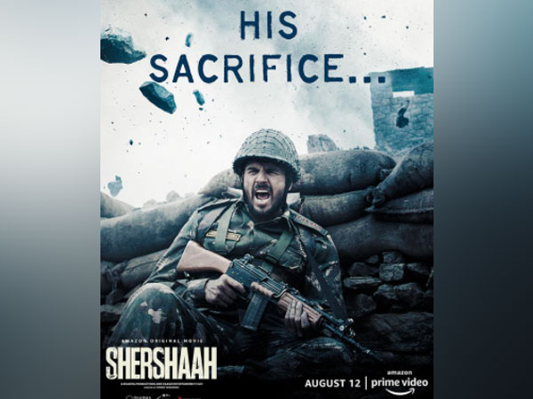 Motion poster of 'Shershaah' (Image source: Instagram)