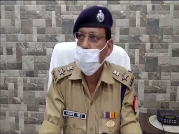 Santosh Kumar Singh, senior superintendent of police, Bulandshahar (Photo/ANI)