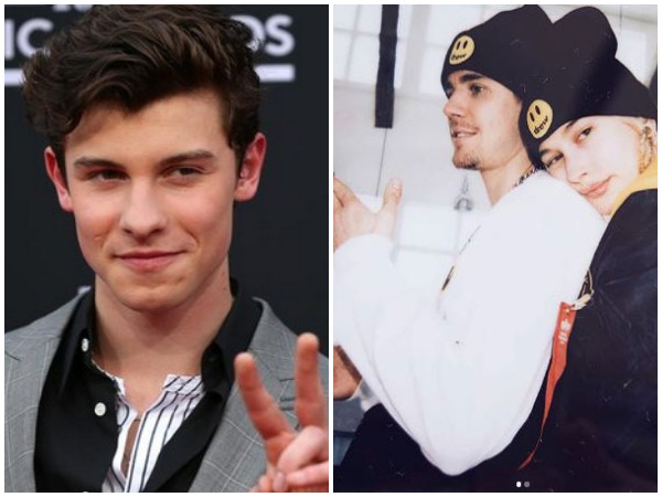 Shawn Mendes, Justin Bieber and Hailey Baldwin, image courtesy: Instagram 