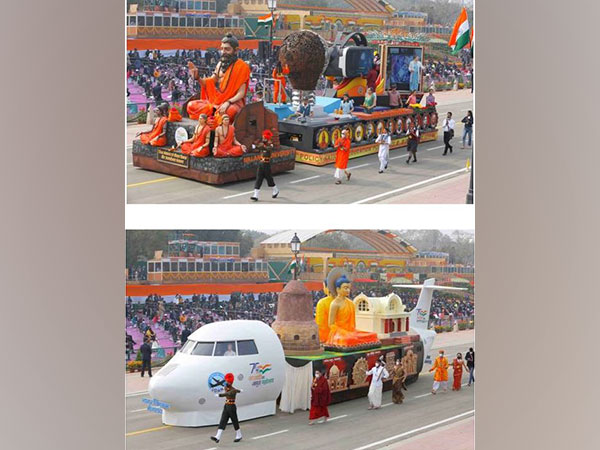 Tableaux of Ministry of Education and Ministry of Civil Aviation (Photo/PIB)