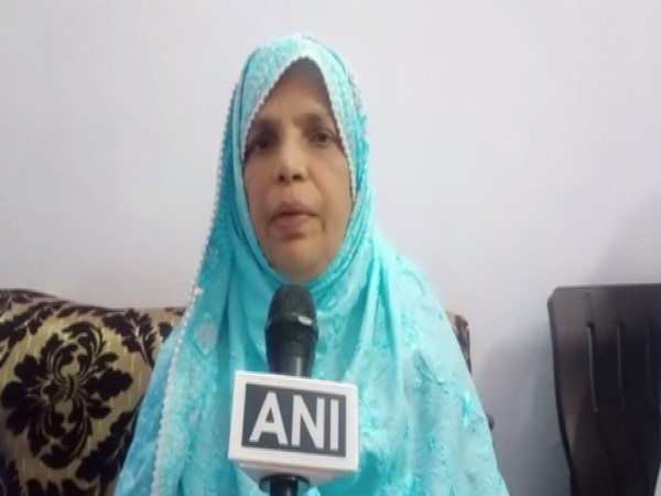 Shanaz Taiyaba, mother of Mohammed Mujeebuddin speaking to ANI. 
