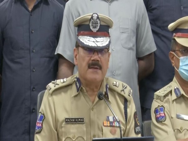Hyderabad Police Commissioner Anjani Kumar (Photo/ANI) 