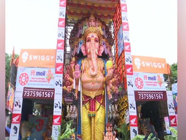 Tallest Ganesha idol in Khairatabad