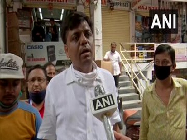Hyderabad General Merchant Association President, Sri Ram Vyasa speaking to ANI. 