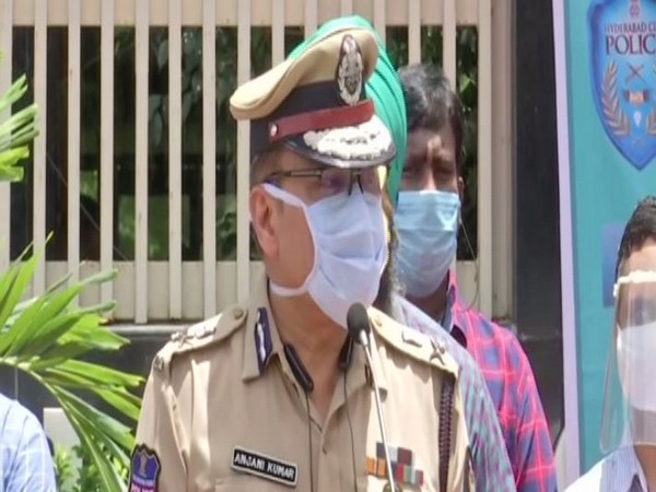 Hyderabad Police Commissioner Anjani Kumar (Photo: ANI)