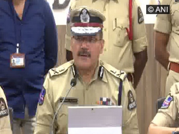 Hyderabad Police Commissioner Anjani Kumar speaking to reporters in Hyderabad on Monday. Photo/ANI 