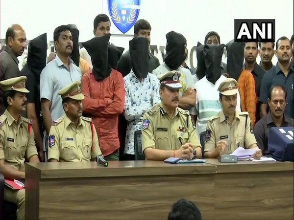 Hyderabad police arrested 9 persons including a juvenile in dacoity 