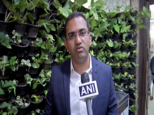 Musharraf Ali, GHMC Commissioner talking to ANI here on Friday.