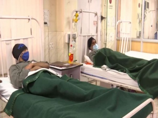 Visual from Military hospital, Jammu. [Photo: ANI]