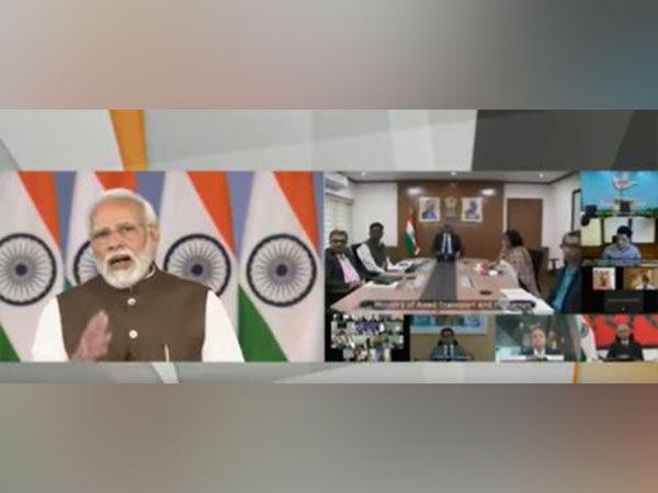 PM Narendra Modi addresses the conference for PM GatiShakti