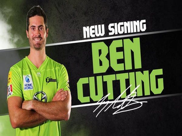 Sydney Thunder sign Ben Cutting. (Photo/ Sydney Thunder Twitter)