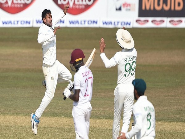 Team Bangladesh celebrating after taking a wicket (Image: ICC)