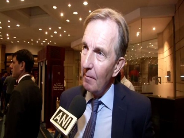 Ambassador of Iceland to India, Guðmundur Árni Stefánsson, speaking to ANI in New Delhi on Saturday (Photo/ANI)